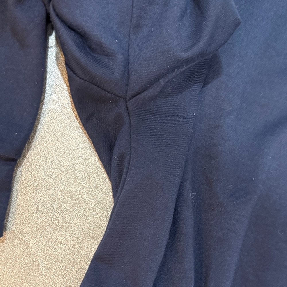 Navy Blue Jersey Women’s Dress - Picture 7 of 16